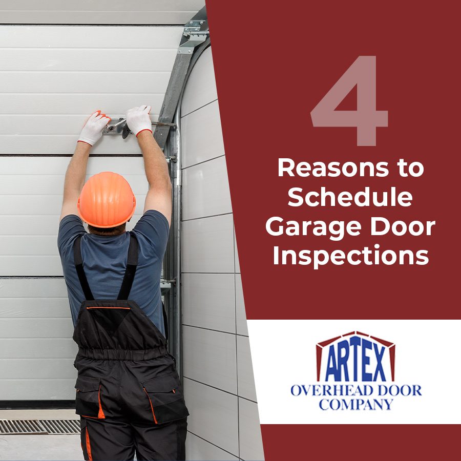 Four Reasons to Schedule Garage Door Inspections